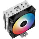 Deepcool CPU jahuti AG400 BK LED R-AG400-BKLNMC-G-1, 75.89 CFM, 2.53 mmAq, 2000 RPM, 500 RPM, must, h&uuml;drolaager