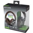 Muse Stereo austiņas M-278BT, 2-3h, 12h, Brūna, Bluetooth 5.0, USB uzlādes ports, Virs auss