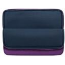 Rivacase SLEEVES SUZUKA 7705VIOLET, 15.6", 170g, poliesteris, atsparus vandeniui, atsparus dulkėms ir įbrėžimams