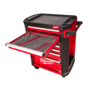 TOOLGUARD&trade; PILDĪTS 30&Prime; / 78 CM 7-DRAWER TĒRAUDA UZGLABĀ&Scaron;ANAS RITO&Scaron;AIS SKAPIS, EU STANDARTA VERSIJA, FILLED 30" / 78 CM 7-DRAWER STEEL STORAGE ROLLING CABINET EU STANDARD VERSION, 4932498185 MILWAUKEE