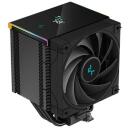 Deepcool Digitaalne protsessori jahuti AK500S R-AK500S-BKADMN-G, 1 ventilaator, 52.24-68.99 cfm, 25-28 dBA, ARGB LED valgustus