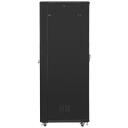 Lanberg Vaba seisukohaga rack FF01-8047-12B, 800mm, 1000mm, 47U, 800kg, IP20, Klaasist esik, 4 ventilaatorit