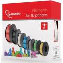 Gembird 3D printeri filament 3DP-PLA+1.75-02-GR, 1kg, 1.75mm, hall, PLA Plus, spiraal, ilma mallita