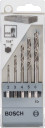 Urbju kompl. kokam &Oslash; 2-3-4-5-6, 1/4 kāts, Urbjma&scaron;īnām/skrūvgriežiem PRO WOOD HSS SPIRĀLURBJU KOMPLEKTS, 2608595525, BOSCH
