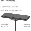 Club3D Laadija CAC-3027 25W Qi2 Juhtmevaba Laadimine Must, USB-C kaabel 1m, Kiire Laadimine, MagSafe &Uuml;hildatav