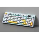 Onikuma G80 spēļu klaviatūra G80, 94 taustiņi, RGB apgaismojums, Bluetooth 5.0, 2.4 GHz, USB-C, akumulators 2000 mAh