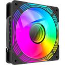 Gamemax Korpuse ventilaator KF300 BK, 120mm, 44.35 cfm, 800-1600 rpm, PWM tugi, ARGB ventilaator