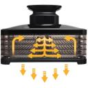 Eldom SG520 maisto džiovintuvas, 400 W, juodas, 230 V, 50 Hz, integruotas laikmatis, įmontuotas ekranas
