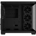 Asus Korpus A32 PLUS TG ARGB BLACK, 435mm, 285mm, 390mm, 2x3.5", 3x120mm, 1x120mm, USB Type-C, RGB ap&scaron;vietimas