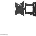 Neomounts TV stiprinājums WL40-550BL12 pilna kustība 32-55" 35 kg, VESA 100x100-200x200 mm, slīpums -2-12&deg;, pagrieziens 0-40&deg;
