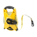 Mērlente 60m, stikla &scaron;ķiedra, izturīga un ātri sarullējama, 2-34-824, STANLEY FATMAX