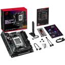 Asus ROG STRIX B850-I GAMING WIFI, Socket AM5, DDR5, 96 GB, 2 M.2, 2 SATA III, 2.5 Gb Ethernet, Wi-Fi 7