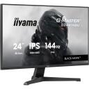 Iiyama G2441HSU-B1 LCD monitors, 60.5 cm, 1920 x 1080 px, IPS, 144 Hz, 1 ms, 2 skaļruņi, 1 HDMI, 1 DP, 2.0 USB centrmezgls