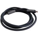 Sbox USB kabelis TYPE-C 240W 80, 1,2m, 240W, 80000Mbit/s, atbalsta PD, tum&scaron;i pelēks