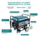 Бензиновый генератор KS 12-1E ATSR 230V 9000W KONNER & SOHNEN