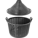 25 L veini demijohn plastkorvis BROWIN 644025, 25 L, kitsas ava, plastkorv