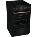 Gorenje Elektrinė viryklė GECS5B70CLB 740570, 9201 W, 70 l, 4 degikliai, 11 funkcijų, Aqua Clean, Stiklo keramikos pavir&scaron;ius