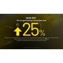 Nitecore Žibintuvėlis NU25 MCT, 400 lm, IP66, 700 mAh, LED, 132 m, 4.351 cd, Polikarbonatas, Juoda/Geltona