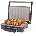 Salter Grils un panini cepējs EK2009FVDE, 750W, melna/nēr. tērauda, peldo&scaron;a eņģe, automāt. temperatūras kontrole