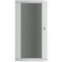 Lanberg Seinale Paigaldatav Rack WF01-6427-10S, 600mm, 27U, 60kg, IP20, klaasuks, 2 ventilaatori pesa, 4 vertikaalset riba