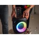 Tracer Cube20 TWS skaļrunis TRAGLO47753, 20W, 3600mAh, Bluetooth 5.4, FM radio, RGB apgaismojums, 100Hz-20kHz