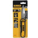 Dewalt kokkupandav taskunuga DWHT10993-0, must/kollane, metallk&auml;epide, 0.15kg, turvaline lineaarne lukustus, kiire avamine