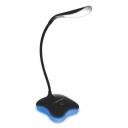 Esperanza galda lampa ELD105K, 3 W, LED, melna, 0.5 A, 5 V, 14 spuldzes, 120&deg;, 5500 K, 3 spilgtuma iestatījumi