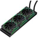 Gamemax protsessori vedelikjahutus HAILSTORM 360 LCD BK, 66.89 cfm, TDP kuni 330W, ARGB ventilaator, 800-2000 rpm