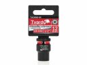 Impact Socket 1/2" 6PT 12mm CR-MO, Tvardy, T00210-12