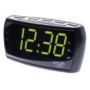 Adler &Auml;ratusraadio AD 1121, LED 160x52mm, 2 &auml;ratust, AM/FM, 230V, varuaku