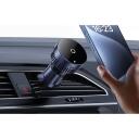 Baseus MagPro automobilių telefono laikiklis C40164100121-01, 15W, juodas, ABS, PC, 360&deg; sukimas, Qi2 įkrovimas