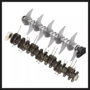 Elektriskais skarifikators un aerators, EINHELL, 3420590, 1600 W, 3-in-1 funkcija, 20 asmeņi, 30 naglas, 48 l savākšanas soma