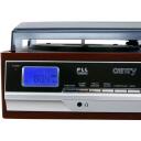 Adler plaadim&auml;ngija CR 1168, 2.2kg, 36cm, 19cm, 36cm, 3.5mm AUX, Bluetooth, SD kaardilugeja, USB, FM, digitaliseerimine