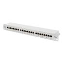Digitus Komutācijas panelis DN-91524S, 24 x RJ45, 7.7 kg, 30N, 48.2 x 4.4 x 10.9 cm, balts