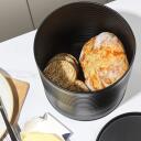 Russell Hobbs Maizes kaste RH03269EU7, melns, tērauds, rievots dizains