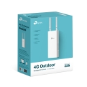 TP-Link TL-MR100-Outdoor 4G LTE v&auml;line Wi-Fi ruuter N300 300 Mbps 2.4 GHz 150 Mbps allalaadimine PoE IP65 Valge