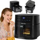 Lovio Gaisa fritieris LVAF002BK, 1500W, 6l, 8 programmas, WiFi, Tuya lietotne, karstumizturīgs rokturis