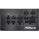 Asrock Toiteplokk PRO-M850G, 850W, 3x6+2pin, 8 SATA, 2x8-pin EPS, 135mm ventilaator, 80 PLUS Gold, Cybenetics Gold