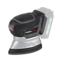 Rokas slīpmašīna 18V, POWERPLUS, POWEB4020, bez akumulatora un lādētāja, 6 slīpēšanas papīri 80x140 mm