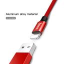 Baseus Yiven Lightning Cable CALYW-A09, 180 cm, 2A, USB-A į Lightning, patvarus, audiniu pintas