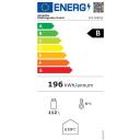 Severin pudeļu ledusskapis FKS 8819, 112l, B, 196kWh, 3 plaukti, melnas durvis, termostats 1-10&deg;C