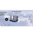 Ruijie RG-EG105GW-X | Wi-Fi 6 AX3000 Kõik-Ühes Juhtmevaba Ruuter — 2976 Mbps, 4 WAN Porti, 5 × 5 dBi Antennid, Must Korpus