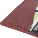 Krusell Sunne 4 Card FolioWallet 61506, 16,5cm, Folio, Punane, Apple, iPhone XS Max, Tugi, 4 kaardi taskut