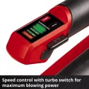 Bezvadu lapu pūtējs, EINHELL, 34335, 18V, turbo funkcija, ergonomisks rokturis