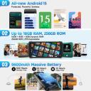 Ulefone RUGKING, 5.99", 720x1440, 8GB RAM, 256GB, 9600mAh, IP68/IP69K, 50MP, 8MP, 2MP, Android 15