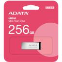 Adata USB atmintinė UR350-256G-RSR/BK 256 GB, USB 3.2 Gen 1, skaitymo greitis 100 MB/s, metalinis korpusas, atsparus vandeniui