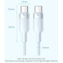 Vention USB-C į USB-C kabelis TRDBF, 1m, 0.48Gbit/s, juodas, magneti&scaron;kai apsaugotas