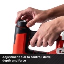 Bezvadu naglotājs TE-CN 18 Li - Solo, EINHELL 4257790, 2-in-1, 20 triecieni/min, 300 naglas un 300 skavām komplektā