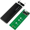 Logilink V&auml;line k&otilde;vaketta korpus UA0314, 10 Gbps, M.2 SATA, USB 3.1 Gen2, toetab Windows, MAC OS, Android
