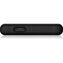 Raidsonic ICY BOX ārējais korpuss IB-223U3a-B, SATA 6Gb/s, USB 3.0, 2.5", 1 x hot-swap, silikona aizsargapvalks